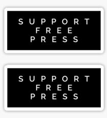 Support Free Press Sticker