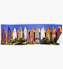 Where Old Surfboards Go.... Poster