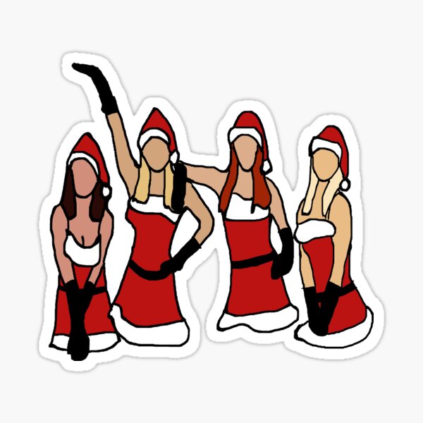 Mean Girls Christmas Sticker Bumper Sticker Vinyl Decal 5