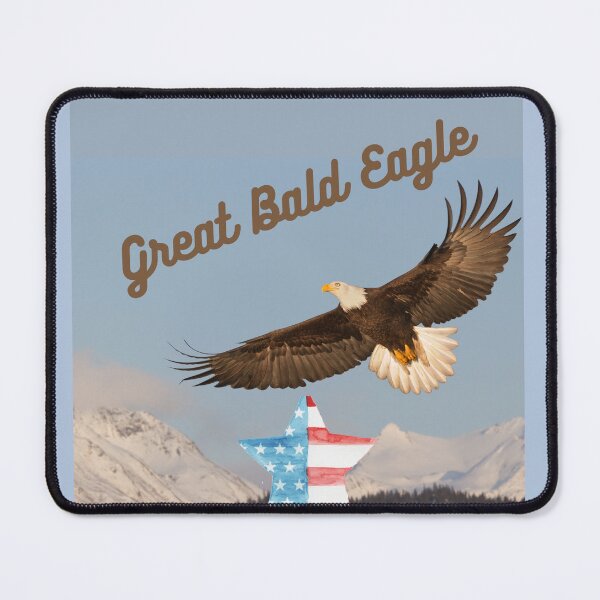 Item preview, Great Bald Eagle in Rocky Mountains designed and sold by LGMmugsdesign.