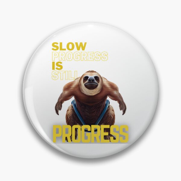 Item preview, Gym sloth motivation quote designed and sold by OmStyleStudio.