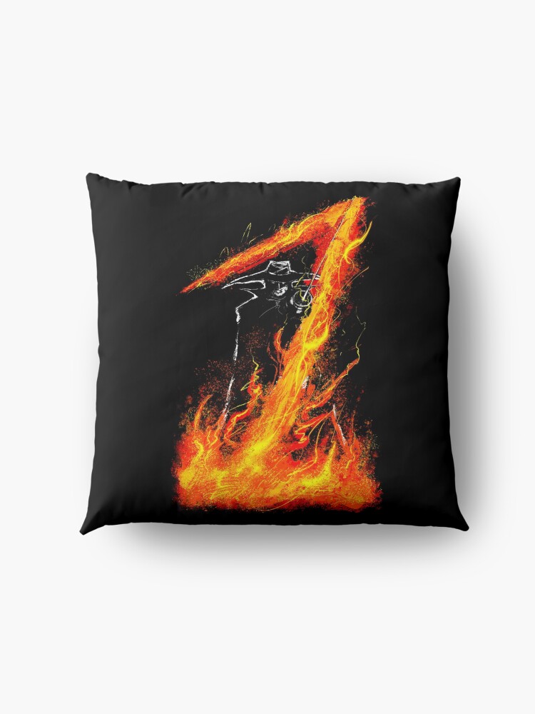 Alternate view of Zorro Z Flame Floor Pillow