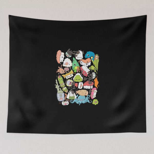 Item preview, Sushi Bar The Point Of Nori-Turn Sticker designed and sold by tyalabenzyu.