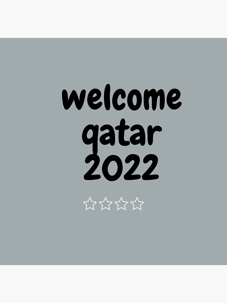 qatar 2022" Sticker for Sale by jawla Redbubble