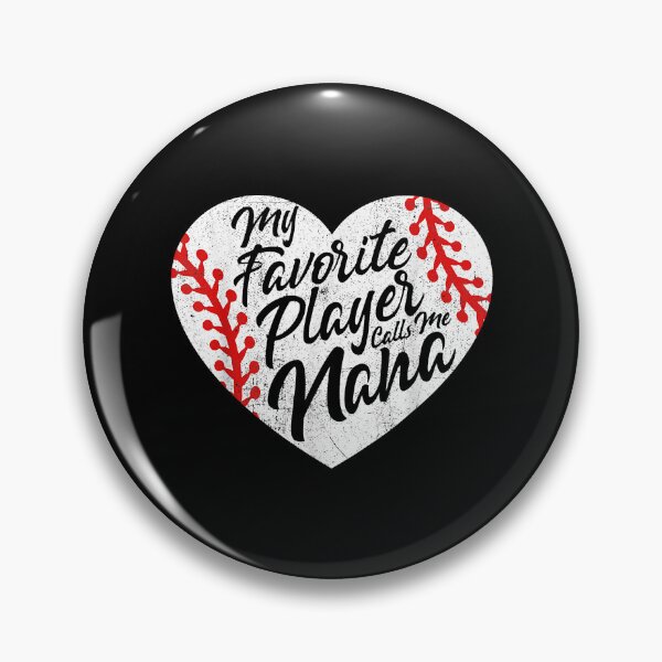 Artikelvorschau, Mein Lieblingsspieler nennt mich Nana Baseball Oma entworfen und verkauft von Helbon-art.