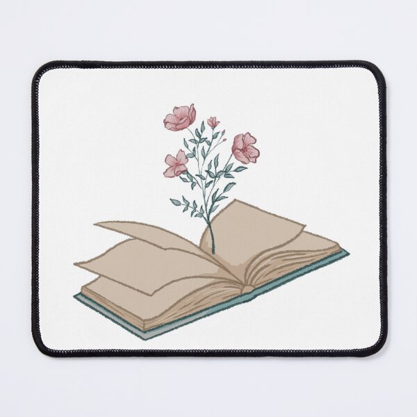 Item preview, Open Book with Flowers designed and sold by Zephyr-Studio.