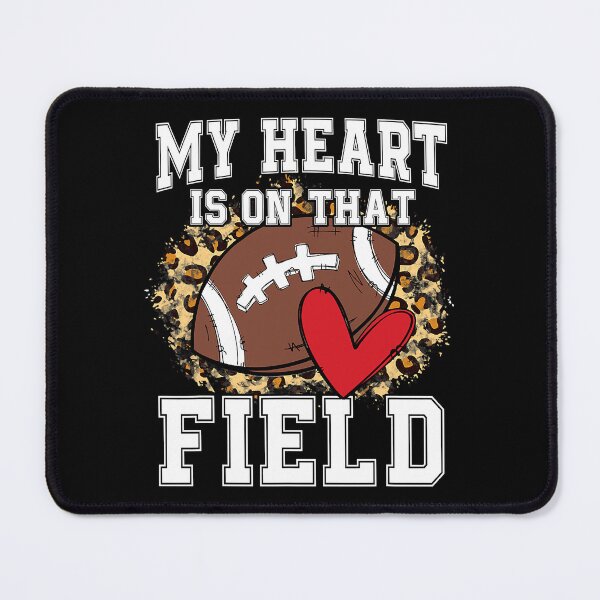 Item preview, My Heart Is On That Field Funny Baseball Football designed and sold by Helbon-art.