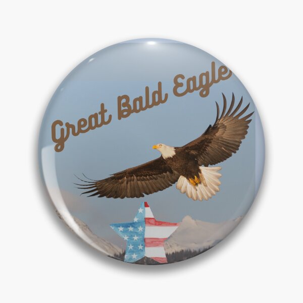 Item preview, Great Bald Eagle in Rocky Mountains designed and sold by LGMmugsdesign.