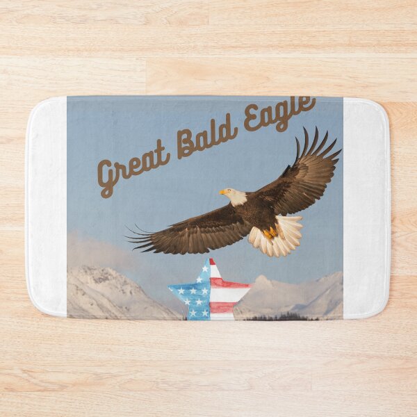 Item preview, Great Bald Eagle in Rocky Mountains designed and sold by LGMmugsdesign.
