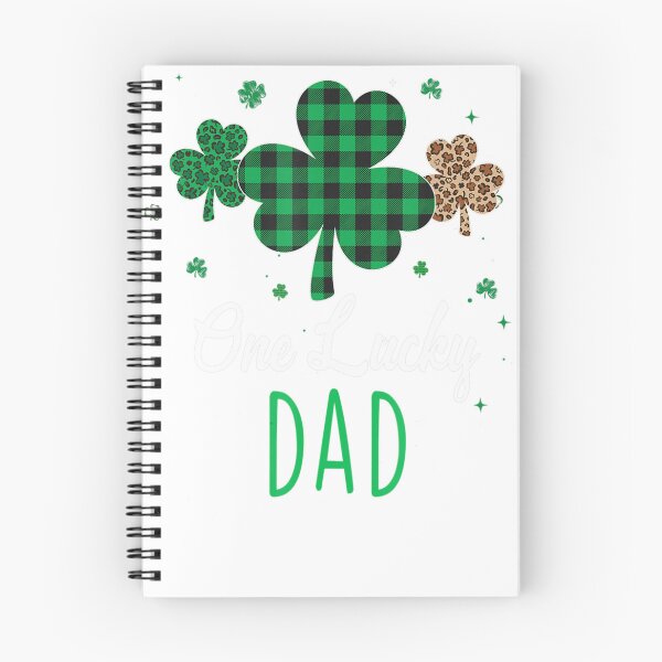 Item preview, One Lucky Dad Leopard Plaid Shamrock Patrick's Day Rainbow designed and sold by JoshuaSmith77.