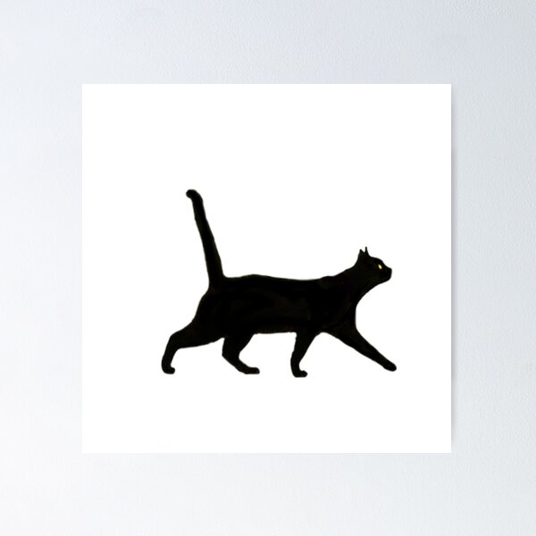 Item preview, Black Cat Walkin' designed and sold by Jitter4528.