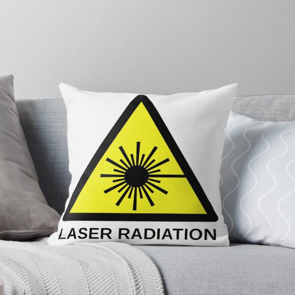 Item preview, Laser radiation Warning designed and sold by ricemann.