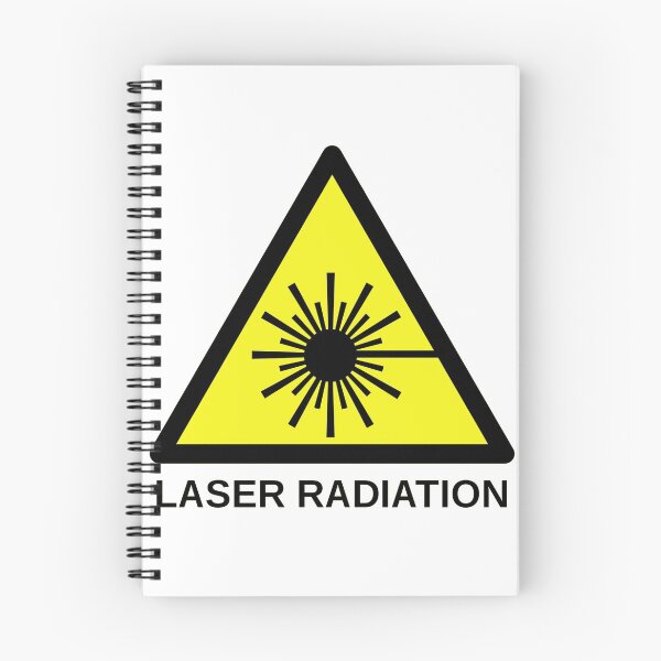 Item preview, Laser radiation Warning designed and sold by ricemann.