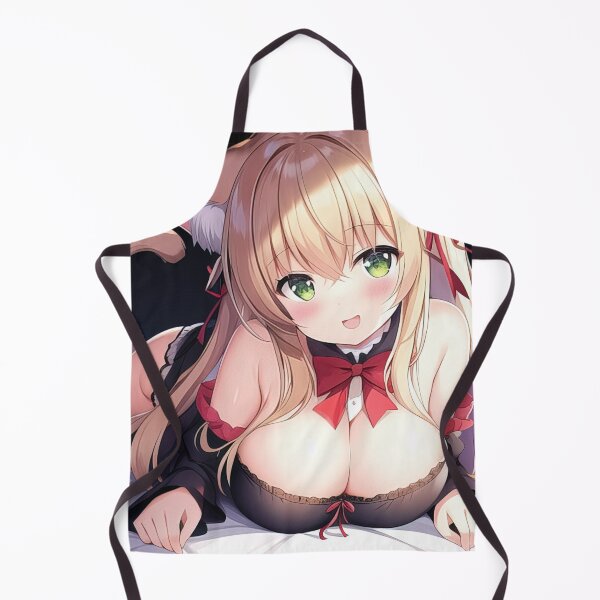 Item preview, Anime catgirl on the bed designed and sold by 100PercentOtaku.
