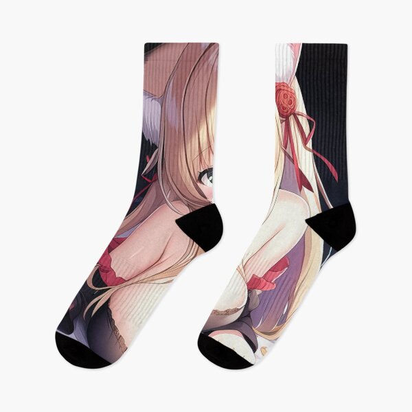 Item preview, Anime catgirl on the bed designed and sold by 100PercentOtaku.