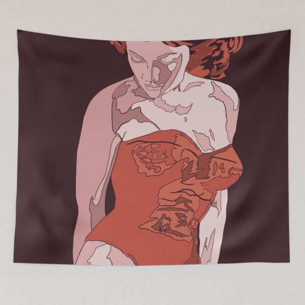 Item preview, Abstract Soulful and Sultry female designed and sold by RetrovinArts.