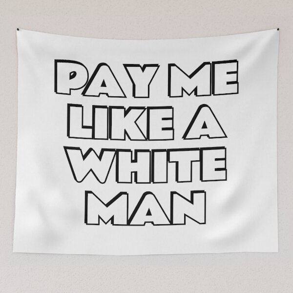 Item preview, Pay Me Like A White Man - Equal Pay Feminist Slogans designed and sold by Inspirationmotivation.