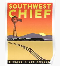 Vintage poster - Southwest Chief Poster