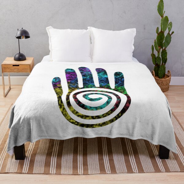 Item preview, Celestial Healing Hand: A Symbolic Hopi Indian Talisman for Spiritual Wellness White designed and sold by Spirit-World.