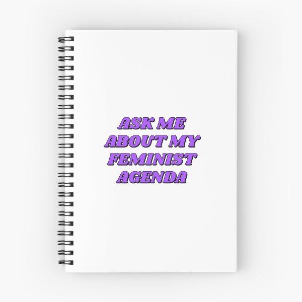 Item preview,  ASK ME ABOUT MY FEMINIST AGENDA  designed and sold by Inspirationmotivation.