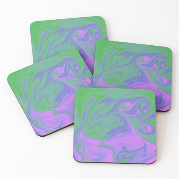 Item preview, Purple Blue Green Liquid Art. Liquid Marble. Abstract Design. designed and sold by Jason123za.