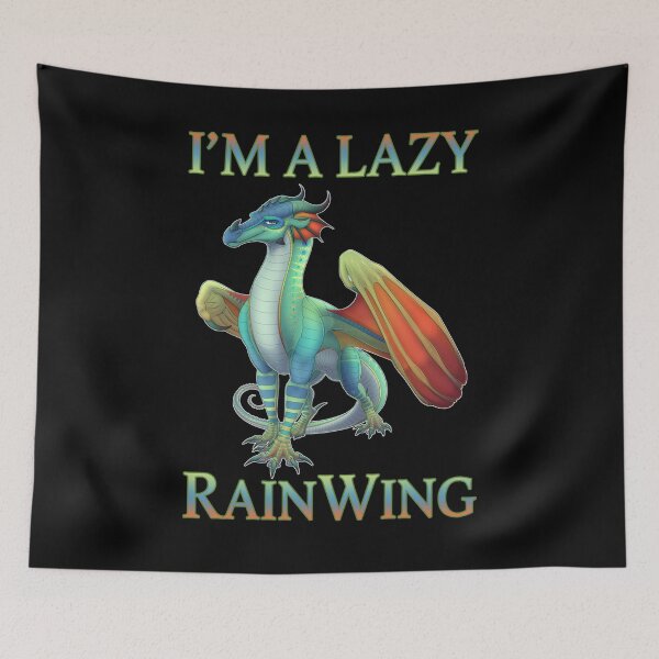 Item preview, I'm A Lazy RainWing Dragon Lovers Shirt, Rainy Dragon designed and sold by RubenRice.