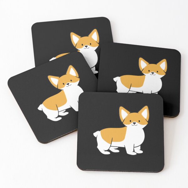 Item preview, Skeeter the Corgi-Black designed and sold by Jitter4528.