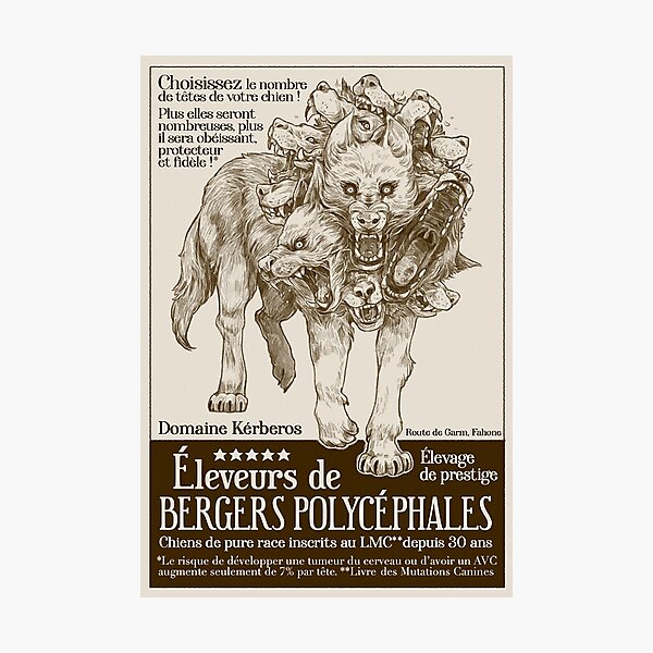 Item preview, Kérberos (Polycephalic Shepherds) designed and sold by HypathieAswang.