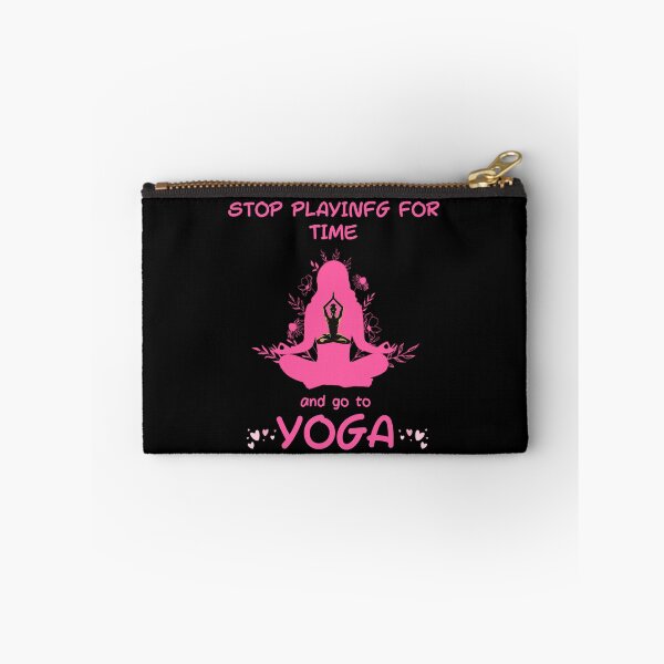 Item preview, Stop playing for time and go to yoga. Essential t-shirts. designed and sold by ConradoBullhead.