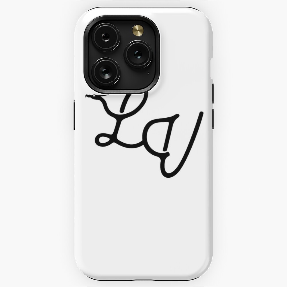black lv iphone case
