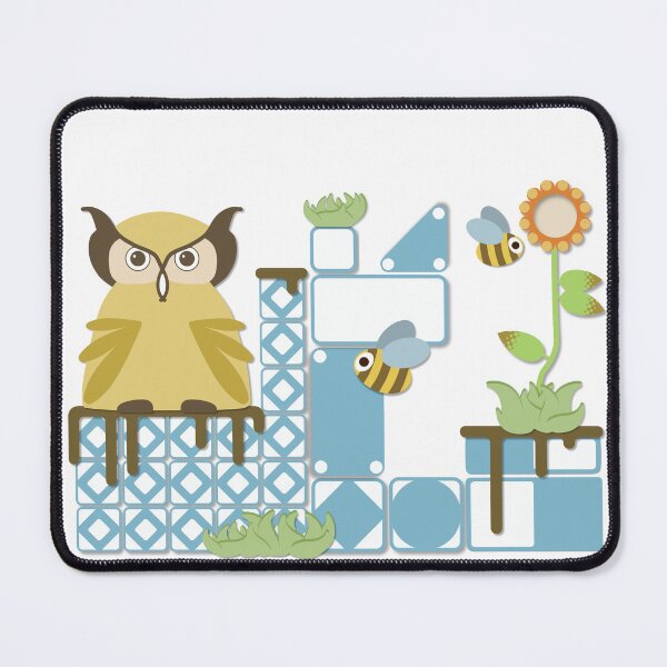 Item preview, Owl & Flower designed and sold by MarshlandOracle.