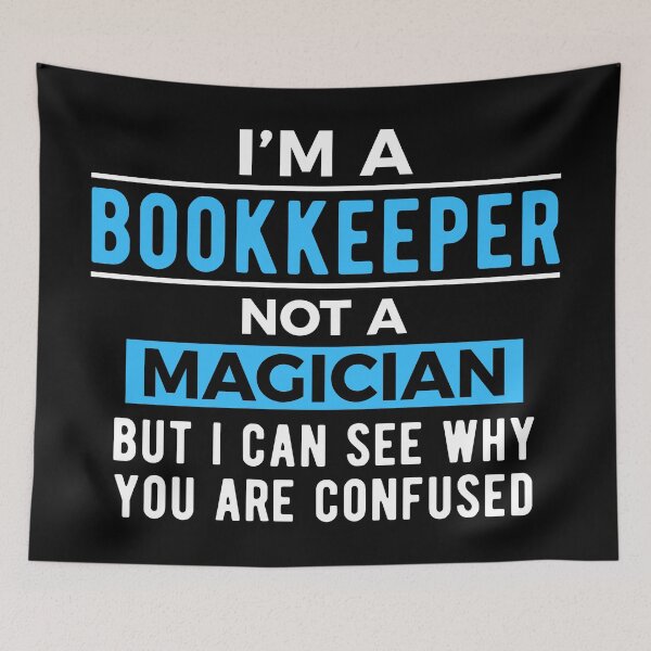 Item preview, Bookkeeper Bookkeeping Joke designed and sold by NestaReign.