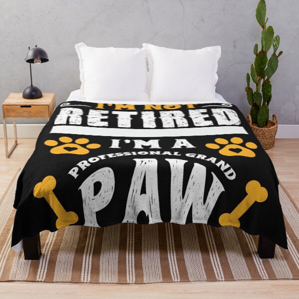 Item preview, Dog I'm not Retired I'm Paw Tshirt designed and sold by superlola.