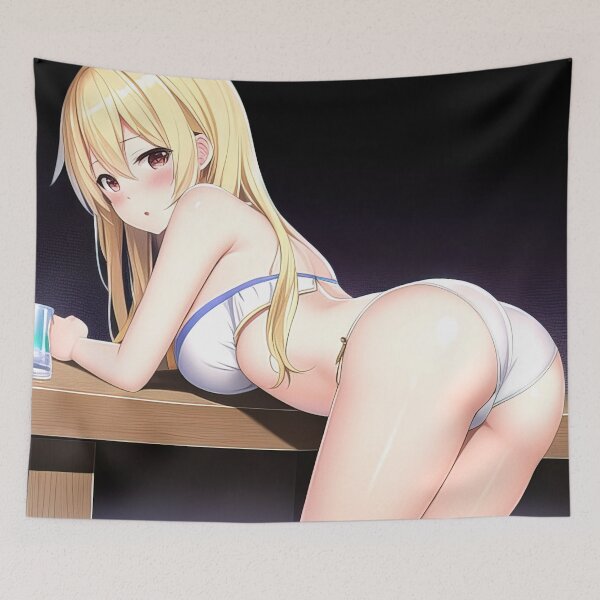 Item preview, Naughty anime teen girl designed and sold by 100PercentOtaku.