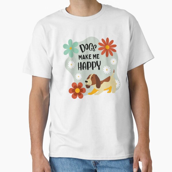 Item preview, Dogs Make Me Happy designed and sold by GasconyPassion.