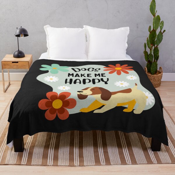 Item preview, Dogs Make Me Happy designed and sold by GasconyPassion.