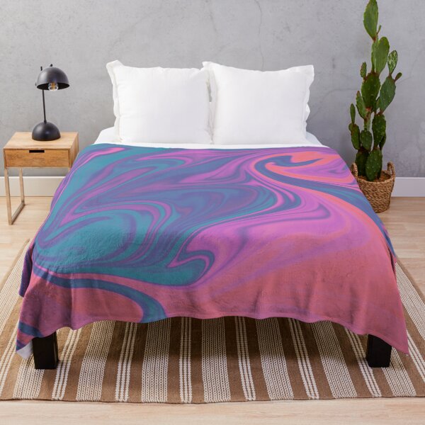 Item preview, Turquoise Purple Blue Red Liquid Art. Liquid Marble. Abstract Design. designed and sold by Jason123za.