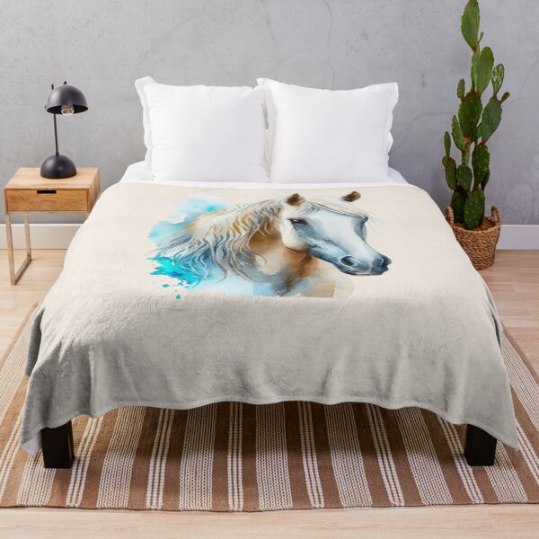 Item preview, Horse Head Art, Watercolor Painting designed and sold by KOTOdesign.