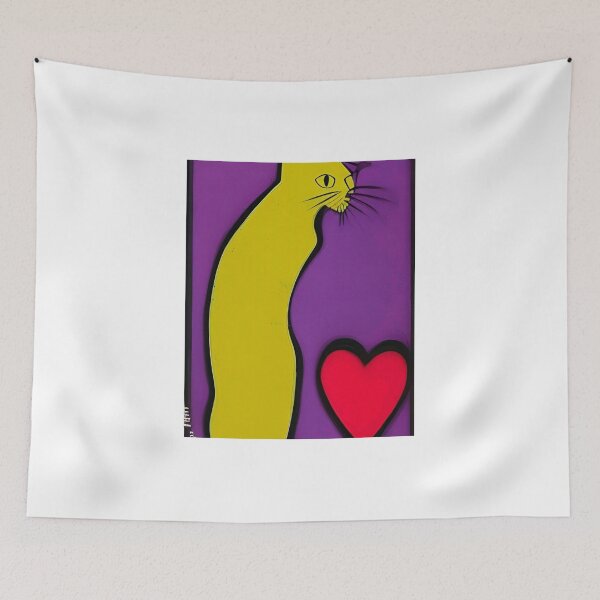 Item preview, A cat in a dream of another cat designed and sold by Ioncure Design Studio 1.