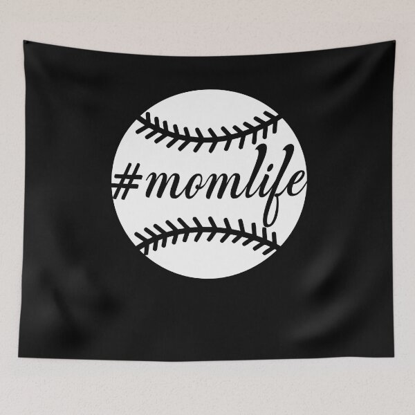 Item preview, #Momlife Baseball designed and sold by AdventArt.