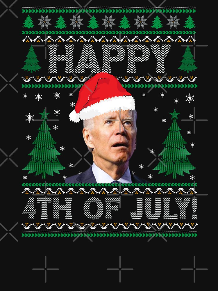 "Happy 4th Of July Funny Biden Confused" Tshirt for Sale by olodzn