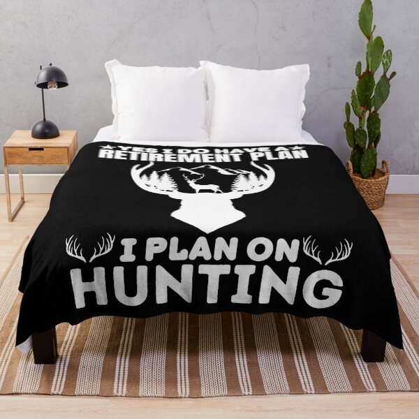 Item preview, Yes I Do Have A Retirement Plan I Plan On Hunting - Funny Hunting  designed and sold by BopleDesigns.