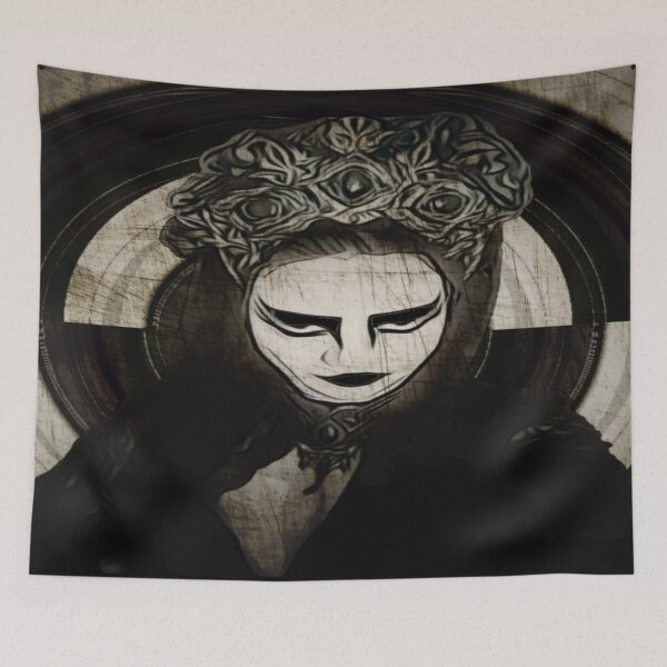 Item preview, dark gothic girl portrait  designed and sold by Cyberomiz.