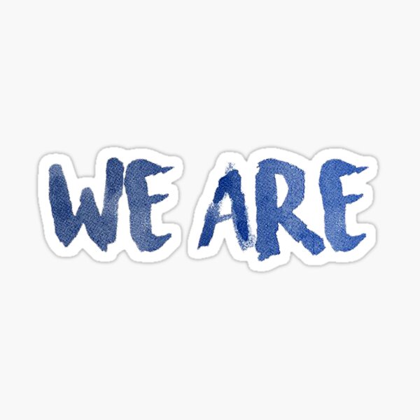 "We Are" Penn State Sticker