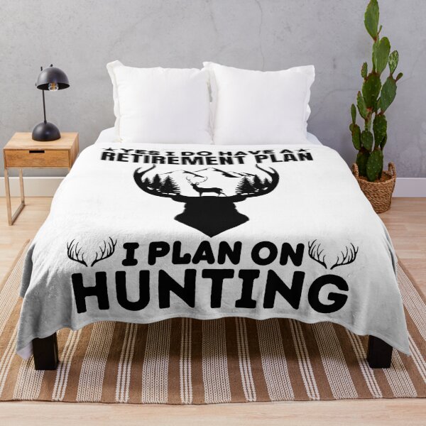 Item preview, Yes I Do Have A Retirement Plan I Plan On Hunting | Funny Hunting  designed and sold by BopleDesigns.