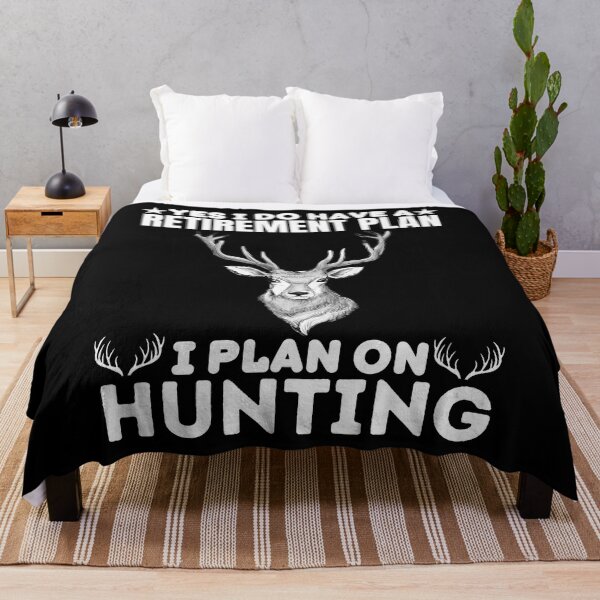 Item preview, Yes I Do Have A Retirement Plan I Plan On Hunting - Hunting  designed and sold by BopleDesigns.