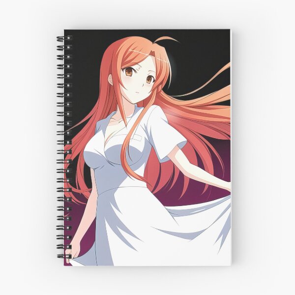 Item preview, Teen anime girl in a white dress designed and sold by 100PercentOtaku.