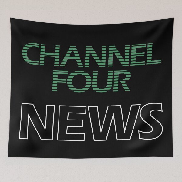 Item preview, c4things Channel Four News 1982 designed and sold by Beeb Things.