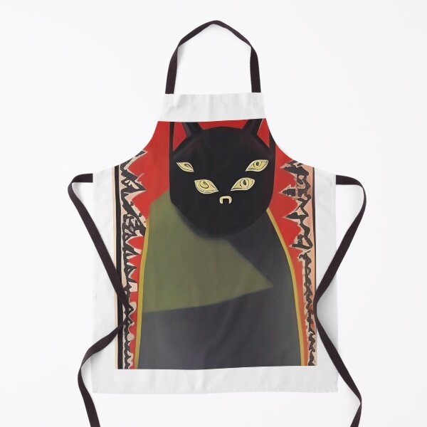 Item preview, Black Sindhi cat from Shikharpur had too much of John stuart mill and now needs a bit of vodka martini designed and sold by Ioncure Design Studio 1.