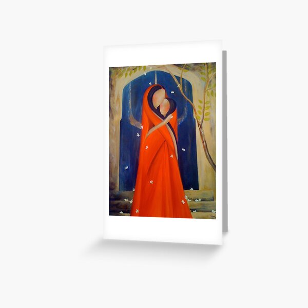 Mehar! Mother and Daughter Greeting Card